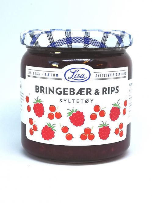 Hovedbilde Bringebær & Rips Syltetøy