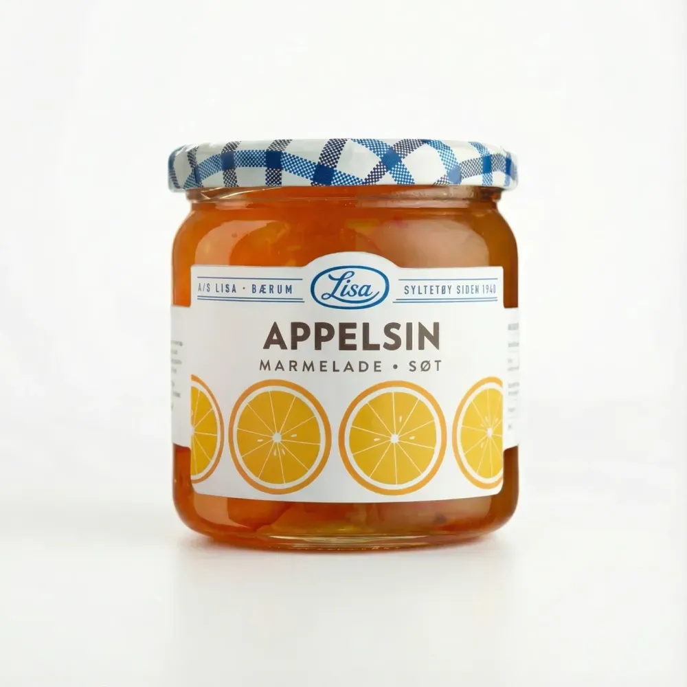 Appelsin Marmelade Søt Type